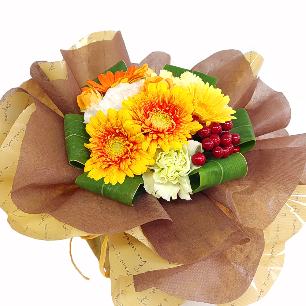 10月の花 ガーベラ の花束 フラワーアレンジメント特集 No Flowers No Life 10月の花 ガーベラ の花束 フラワーアレンジメント特集 No Flowers No Life